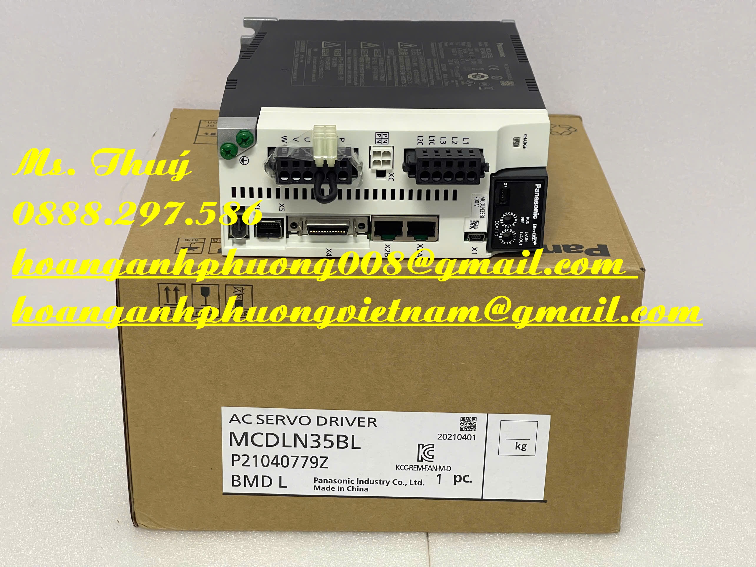 Bộ điều khiển Panasonic MCDLN35BL dùng cho động cơ AC servo